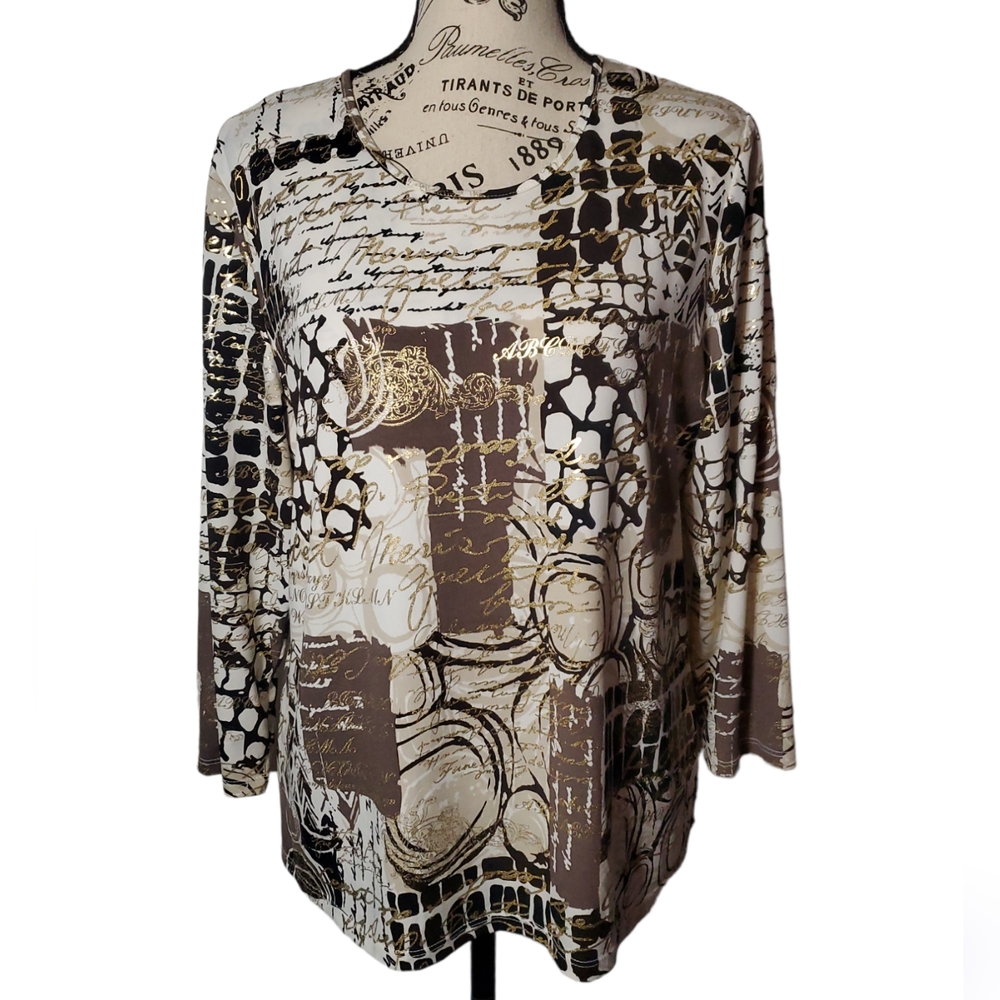 Allison Daley 3/4 Sleeve Top